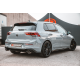 Silencioso trasero doble en acero inox Volkswagen Golf MK8 1.5TSI (110kW - Multilink) 2019 - Hoy