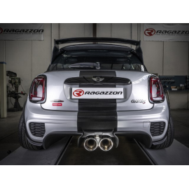 Silencioso trasero en acero inox Mini F56 Cooper S 2.0 (141kW) 2014 - 2018