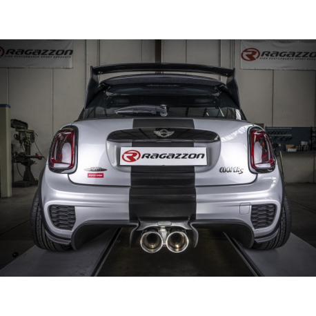 Silencioso trasero grupo N en acero inox Mini F56 Cooper S 2.0 (141kW) 2014 - 2018