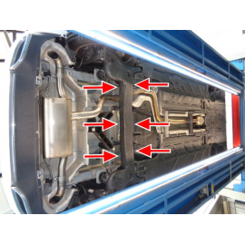 Silencioso trasero dobles en acero inox  Mercedes Classe A(W177) A200 (120kW Assale rigido) 05/2018 - Hoy