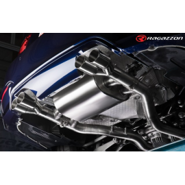 Tramo intermedio + Silencioso trasero en acero inox BMW M4 F82(Coupè) 3.0 Competition (331kW) 2016 - 2020