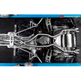 Tramo intermedio + Silencioso trasero en acero inox BMW M4 F82(Coupè) 3.0 Competition (331kW) 2016 - 2020