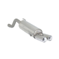 Silencioso trasero en acero inox con salidas redondas 2x80 mm Alfa Romeo MiTo(955) 2008 1.4 TB (103kW) Multiair 2014 - 07/2018