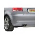 Escape trasero en acero inox Audi A3 1.6I (75KW) - 1.6 FSI (85KW) - 2.0 FSI (110KW) 05/2003 - 08/2012