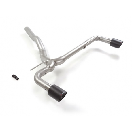 Tramo trasero dobles en acero inox BMW Série 1 F40 128Ti (195kW) 2020 - Hoyi