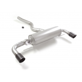 Silencioso trasero doble en acero inox Carbon Shot  BMW Serie 4 G22 2020  G22(coupe) 430i (190kW) 2020 - Hoy