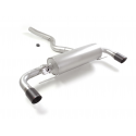 Silencioso trasero doble en acero inox Carbon Shot  BMW Serie 4 G22 2020  G22(coupe) 430i (190kW) 2020 - Hoy