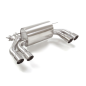 Tramo intermedio + Silencioso trasero en acero inox BMW M2 F87 Coupé CS 3.0 (331kW) 2020 - Hoy