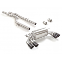 Tramo intermedio + Escape trasero en acero inox BMW M2 F87 Coupé CS 3.0 (331kW) 2020 - Hoy
