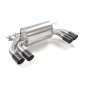 Tramo intermedio + Escape trasero en acero inox BMW M2 F87 Coupé CS 3.0 (331kW) 2020 - Hoy
