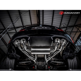 Tubo intermedio + Silencioso trasero en acero inox BMW M2 F87 Coupé CS 3.0 (331kW) 2020 - Hoy