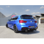 Silencioso trasero en acero inox BMW F21 120i (135kW - B48) 2018 - 2019