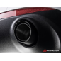 Tubes arrières duplex inox Carbon Shot 90 mm Alfa Romeo Giulia(952) 2.0 Turbo Veloce (184kW) 2021 - Aujourd'hui