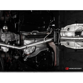 Tramo intermedio grupo N en acero inox  Audi A5 (typ F5) 2016 Coupe Quattro 45TFSI (180kW) 2019 - 2021