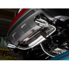 Silencioso trasero en acero inox Fiat 500X (typ334) 4Multiair 4x4 (125kW) 2015 - 2018