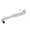 Silencioso trasero grupo A en acero inox Lancia Delta 2.0 Turbo HF Integrale 16V (144 / 147kW) ø70mm 1989 - 1991