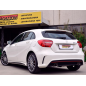 Escape trasero en acero inox Mercedes Classe A (W176) A160CDI (66kW) 2013 - 2015