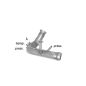 Tramo supresor FAP en acero inox Mercedes / Classe E (212) E350CDi (195kW) 2010 - 2013