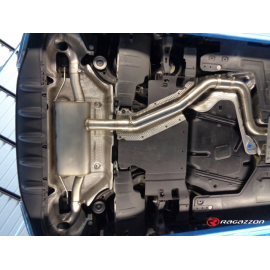 Silencioso trasero dobles en acero inox Mercedes Classe A(W177) A220 (140kW - 43L) 2018 - 2019