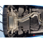 Silencioso trasero dobles en acero inox Mercedes Classe A(W177) A220 (140kW - 43L) 2018 - 2019