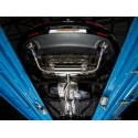 Escape trasero doble en acero inox Alfa romeo GIULIETTA(940) 1750TB (172,5KW) 2010 - 2014