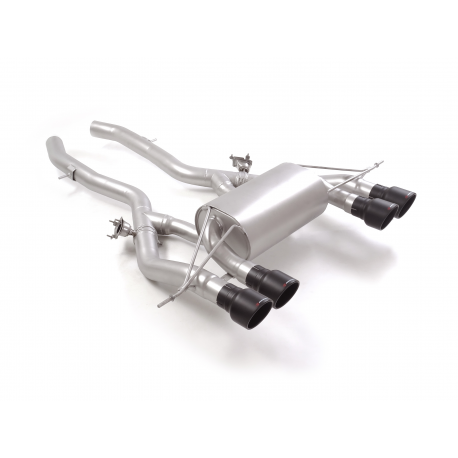 Escape trasero doble en acero inox BMW M3 G80(Sedan) 3.0 Compétition (375kW) 2021 - Hoy