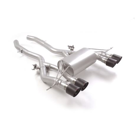 Silencioso trasero doble en acero inox BMW M3 G80(Sedan) 3.0 Compétition (375kW) 2021 - Hoy