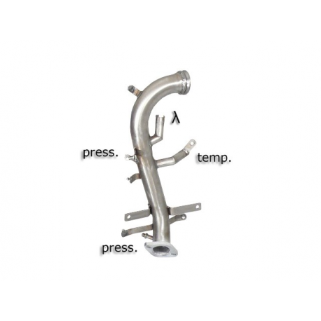 Tubo supresor catalizador + FAP en acero inox 55.0258.00
