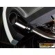 Silencioso trasero doble en acero inox sport Line Black Alfa romeo GIULIETTA(940) 1750TB (172,5KW) 2010 - Hoy