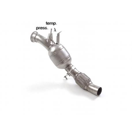 Catalyseur sport + tube suppression filtre à particules BMW  Série3 92(Coupè) 320D - 320xD (130kw) 09/2006 - 2010