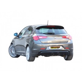 Silencioso trasero en acero inox Ragazzon Alfa romeo GIULIETTA(940) 1750TB (172,5KW) 2010 - Hoy