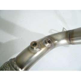 Tubo supresor catalizador + supresor filtro antipartículas Audi A3 1.9TDI DPF (77KW) - 2.0TDI DPF (103KW) 06/2005 - 06/2008