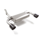 Silencioso trasero doble en acero inox Toyota GR86 2.4 (172kW) 2021 - Hoy