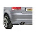 Silencioso trasero en acero inox Ragazzon Audi A3 1.9TDI DPF (77KW) - 2.0TDI DPF (103KW) 06/2005 - 06/2008