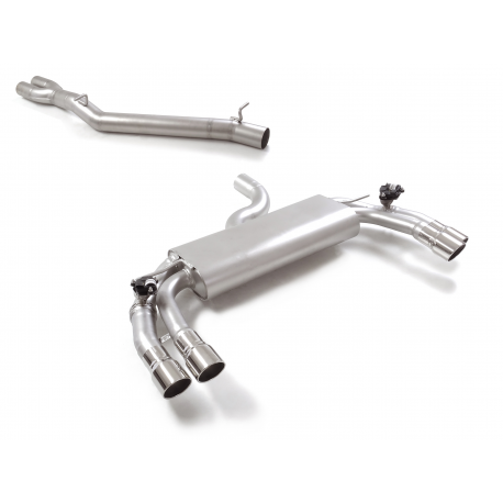 Tramo intermedio en acero inox + Silencioso trasero doble  Cupra Formentor (KM)  VZ5 2.5TSI 4drive (287kW) 2021 - Hoy