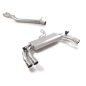 Tramo intermedio en acero inox + Silencioso trasero doble  Cupra Formentor (KM)  VZ5 2.5TSI 4drive (287kW) 2021 - Hoy