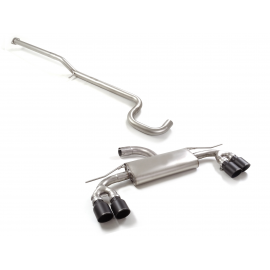 Tramo intermedio acero inox + Silencioso trasero dobleSport Line Black  Cupra Formentor (KM) 1.4 e-Hybrid (110kW) 2021 - Hoy