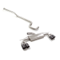 Silenciador trasero doble + Tramo intermedio en acero inox Cupra Formentor (KM) 1.4 e-Hybrid (110kW) 2021 - Hoy