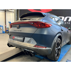 Silenciador trasero doble + Tramo intermedio en acero inox Cupra Formentor (KM) 1.4 e-Hybrid (110kW) 2021 - Hoy