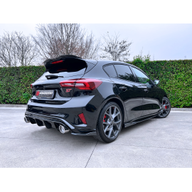 Silencioso trasero doble en acero inox Ford Focus Mk4 (typ DEH) 2.3 Ecoboost ST (206kW) 2020 - Hoy