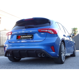 Silencioso trasero carbon shot Ford Focus Mk4 (typ DEH) 1.0 Ecoboost (92kW / 92kW Hybrid - NO Multilink) 2018 - Hoy
