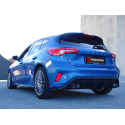 Escape trasero doble en acero Ford Focus Mk4 (typ DEH)1.5 Ecoboost (110kW - NO Multilink) 2018 - Hoy