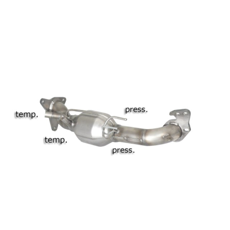 Catalizador + Tramo supresor filtro antipartículas Subaru Forester Mk4 (typ SJ) 2.0D (108kW) 2012 - 2019