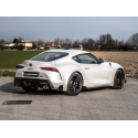Silencioso trasero doble en acero inox salidas redondas Toyota Supra Mk5 2019 GR 2.0 (190kW) +Fuji Speedway 2019 - Hoy