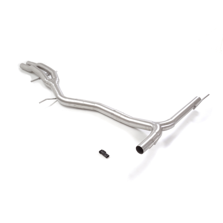 Tramo intermedio en acero inox + Silencioso trasero doble Porsche Cayenne (536 - 9YA) 3.0 V6 E-HYBRID (250KW) 11/2020 - HOY