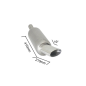 Silencioso universal en acero inox