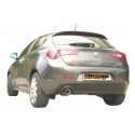 Escape trasero en acero inox Ragazzon Alfa Romeo GIULIETTA(940) 1.6JTDM2 (77KW) 2010 - 2015