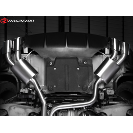 Silencioso trasero doble en acero inox Porsche Macan S 3.0TDi (190kW) 2014 - 2018