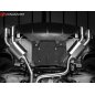Silencioso trasero doble en acero inox Porsche Macan S 3.0TDi (190kW) 2014 - 2018