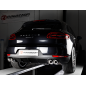 Silencioso trasero doble en acero inox Porsche Macan S 3.0TDi (190kW) 2014 - 2018